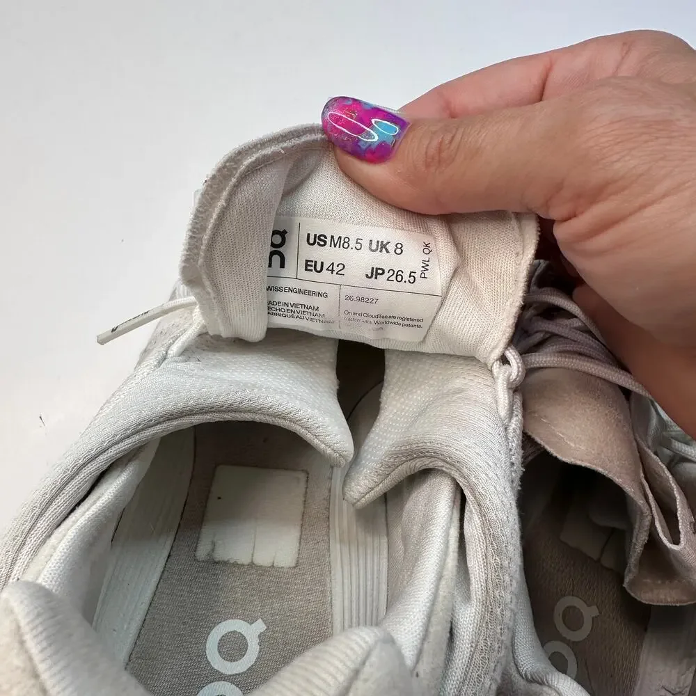 On Cloud All White Cloudnova Sneakers